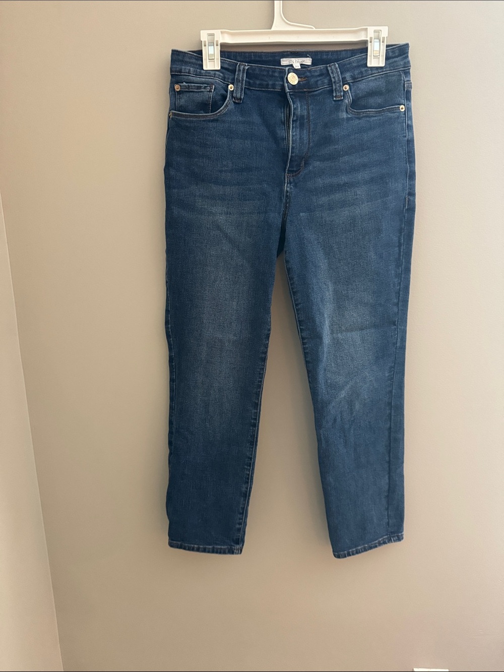Classic Women's Blue Denim Jeans